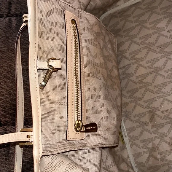 MK Canvas Mono Large Tote - Picture 10 of 10